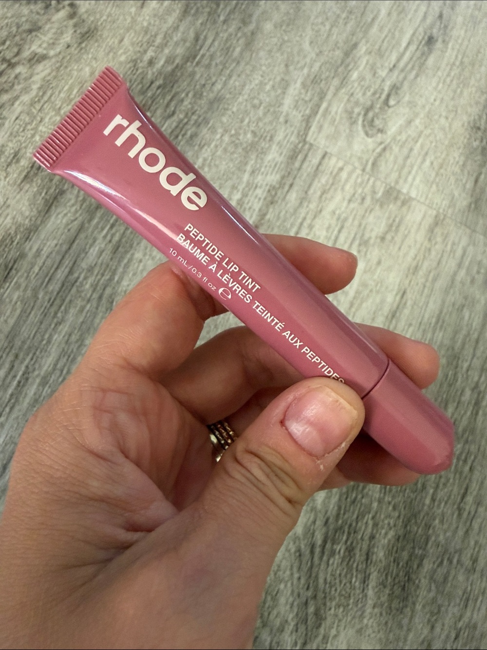 RHODE Peptide Lip Tint - salty tan